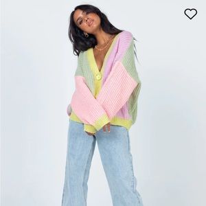 Princess Polly Naomi Cardigan Multi